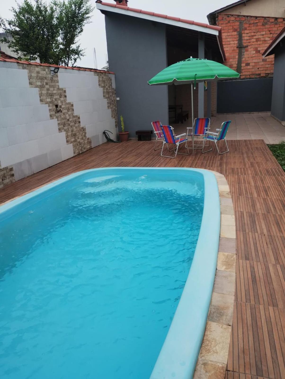 Casa Na Praia Com Piscina E Churrasqueira Itanhaém Buitenkant foto